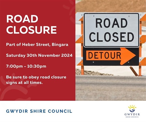 road closure - bingara christmas concert.JPG